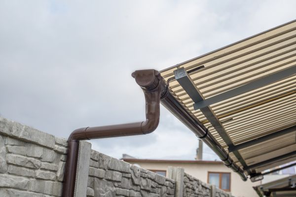 Plastic Downspout Installation in Grosse Pointe